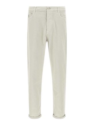 Brunello Cucinelli Garment-Dyed Denim Jeans
