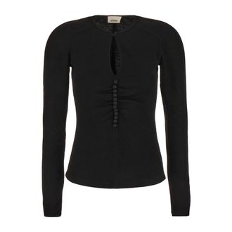 Isabel Marant Mujer, Camisetas, Negro, Talla: S