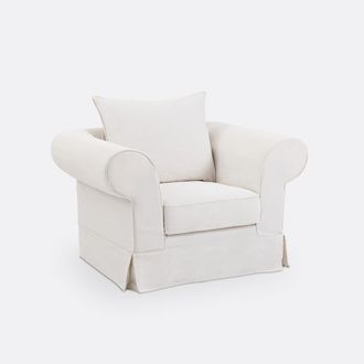 La Redoute Interieurs Fauteuil, afneembare hoes, in dik linnen, superieur comfort, ADELIA