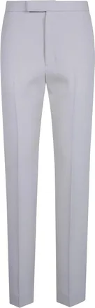 Maison Margiela Broeken, Dames, Wit, XS, Straight Broeken