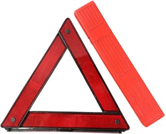 OEM Tri&aacute;ngulo De Advertencia Plegable Con Compartimento De Almacenamiento, Reflectante, Para Accidentes Y Aver&iacute;as, &Oacute;ptima Seguridad Vial, Parada De Emerge