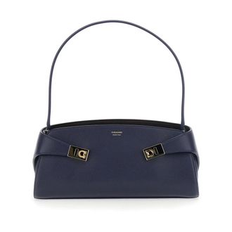 Ferragamo Donna, Borse, Blu, Taglia unica, new