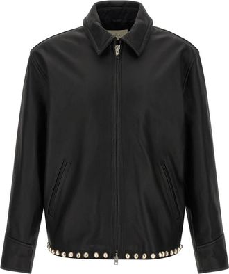 Second/Layer Rider Jacket - Heren - Leren en Su&egrave;de Jassen - Zwart - XL - Leer - Jassen