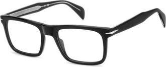 Eyewear by David Beckham Db 1191 Vierkant Montuur - unisex - Brillen - Zwart - 55 MM - Accessoires