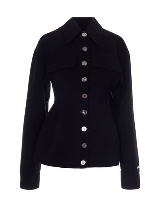 Sportmax Black Arena Wool Jacket