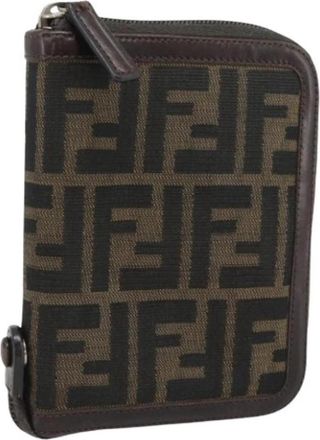Fendi Pre-owned Day Planner Cover - Dames - Vintage Accessoires - Bruin - ONE Size - Leer - Vintage