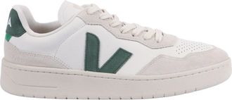 Veja Ex White Cyprus Leather Sneakers