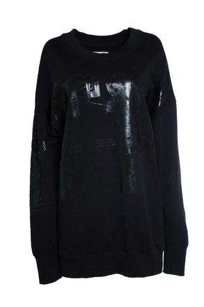 Faith Connexion Faith Conexxion, black sweater with shiny print