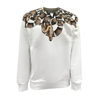 Marcelo Burlon Sweatshirts, male, White, Size: L F5Camasw039