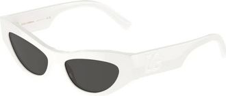 Dolce & Gabbana unisex, Accessoires, Wit, Maat: 52 MM