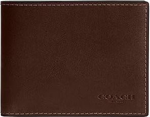 Coach Slim Billfold Mens Wallet Mens Wallet Handbags Maple, Leather