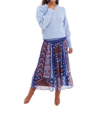 Allison New York Charlotte Sweater In Light Blue