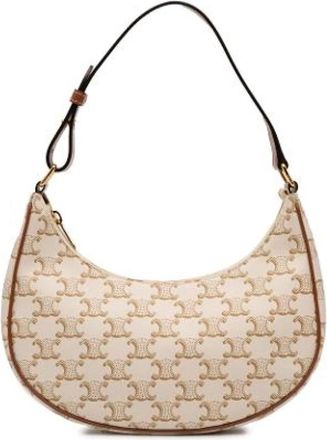 Celine Pre-owned Ava Schoudertas - Dames - Vintage Schoudertas - Beige - ONE Size - Vintage