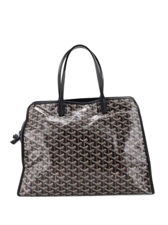Goyard Hardy Pet Carrier Coated Canvas PM tote bag - Black