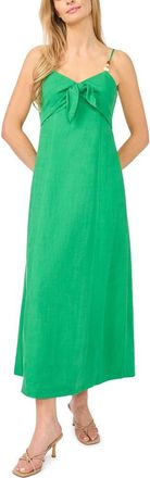 CeCe by Cynthia Steffe Bead Strap Maxi Dress in Vibrant Kelly at Nordstrom, Size 14