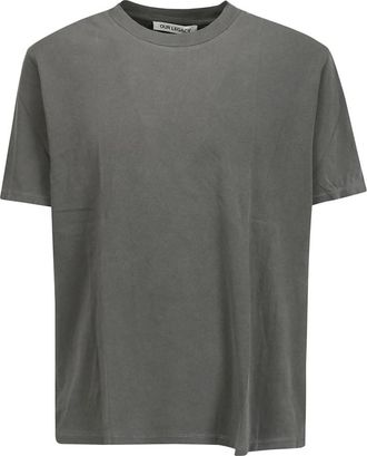 Our Legacy Box Tee - Heren - T-shirts - Groen - L - Katoen - Tops
