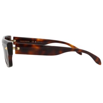 Alexander McQueen AM0427S30014622002 Sunglasses - Brown