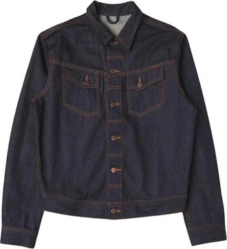 Nudie Jeans Uomo, Giacche, Blu, L, new