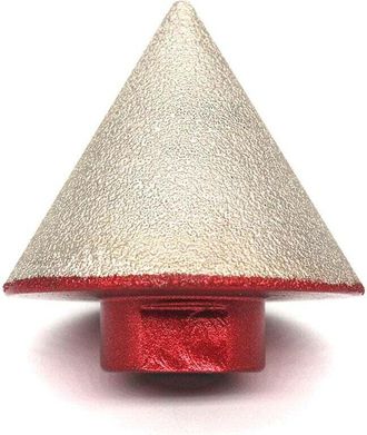 OEM Broca De Diamante Soldado Con Aleaciones Para Escariar Piedra, Cer&aacute;mica, Baldosas Y Vidrio, Broca De Punta C&oacute;nica De 48 Mm De Di&aacute;metro, Rosca De 5/8-1