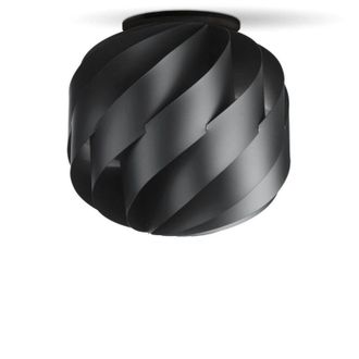 Linea Zero Plaf&oacute;n Negro Cm. 25x24h