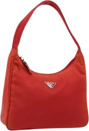 Prada Pre-owned Vintage Pouch - - Pre-owned - Donna - Rosso - ONE SIZE