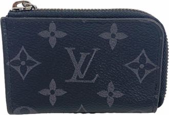 Louis Vuitton Black Coin Purse/Coin Case (Pre-Owned)