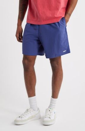 Obey Easy Bold Nylon Shorts in Skipper Blue at Nordstrom Rack, Size Xx-Large
