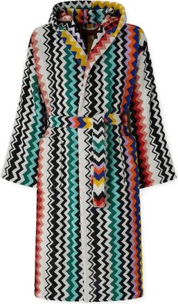 Missoni Home Best Hooded Bathrobe - female - Missoni Home - Robes - Multicolor - XL - Nightwear & Lounge