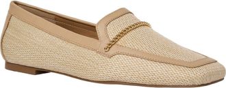 Andr&eacute; Assous Ariane Loafer in Beige Raffia at Nordstrom, Size 9.5