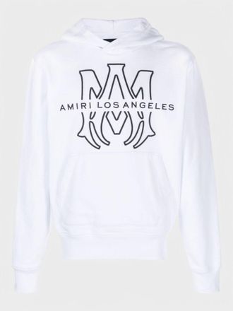Amiri Mens Ma Los Angeles Hoodie White - Size Medium