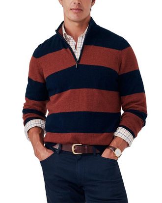 J.McLaughlin J.Mclaughlin Henry Cashmere 1/4 Zip