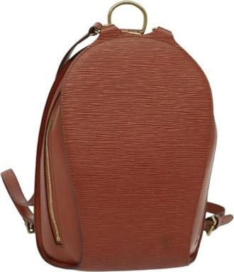 Louis Vuitton Pre-owned Backpacks, female, Brown, Size: ONE SIZE Pre-owned Vintage Backpack