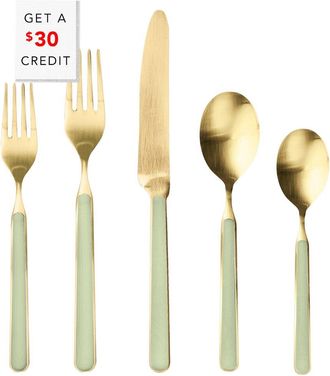 Mepra 5Pc Fantasia Ice Flatware Set With $30 Credit