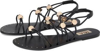 Mia MLE-Teagen Womens Wedge Shoes Black : 6.5 M, Leather