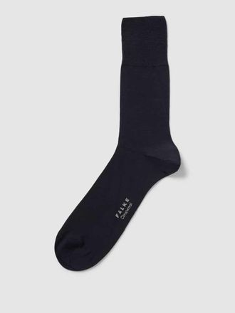Falke Socken mit Woll-Anteil Modell ClimaWool in Marine, Größe 39/40