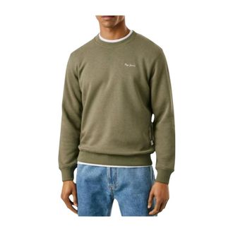 Pepe Jeans London Sweatshirts, male, Green, XL, Green Macbeth Sweatshirt