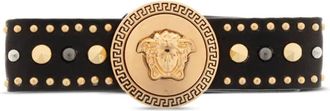Versace Fermaglio con borchie Medusa - Nero