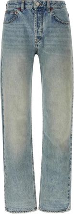 Isabel Marant Daya Regular Jeans - Dames - Regular Fit Jeans - Blauw - XS - Katoen - Jeans