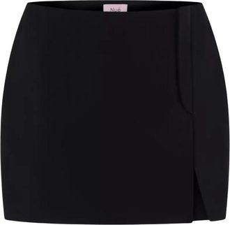 NU&Eacute; Zwarte Mini Rok Slim Fit - Dames - Korte rokken - Zwart - S - Rokken