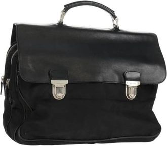 Prada Pre-owned Vintage Nylon Handtas - Dames - Vintage Handtas - Zwart - ONE Size - Nylon - Vintage