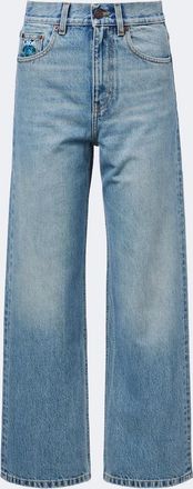 Chlo&eacute; Chlo&eacute; Embroidered straight jeans