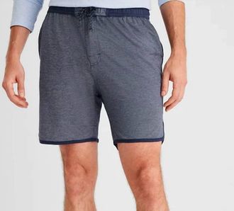Johnnie-O Ricky Pull-On Shorts In Twilight