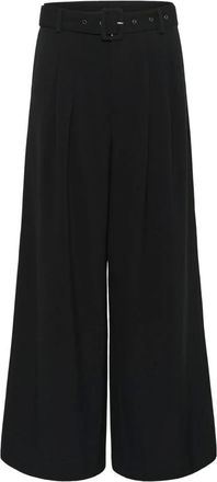 MY ESSENTIAL WARDROBE Broeken, Dames, Zwart, XL, Wijde broek