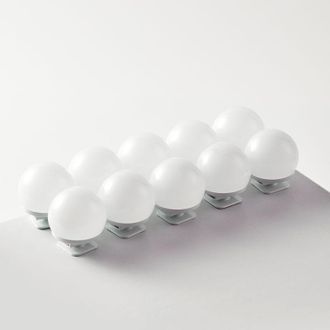 OEM Luz Para Espejo, Luz Led Para Espejo De Tocador, Luz Para Espejo De Maquillaje, Barra De Luz Extra&iacute;ble, Iluminaci&oacute;n De 3 Colores Para Tocador - Paquet