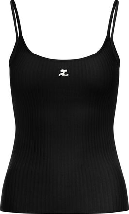 Courrèges REEDITION RIB KNIT TANK TOP - Courreges - Woman