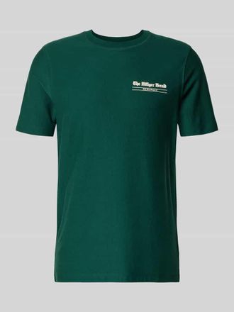 Tommy Hilfiger Regular Fit T-Shirt aus reiner Baumwolle in Bottle, Gr&ouml;&szlig;e XXXL
