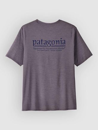 Patagonia Cap Cool Daily - Hut Tripper Camiseta gris