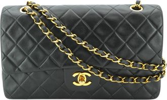 Chanel Vintage leren schoudertas, tijdloos/klassiek
