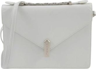 Fendi Pre-owned Cross Body Bags, female, White, Size: ONE SIZE Pre-owned Vintage Shoulder Bag