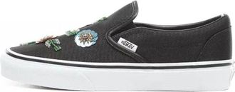 Vans Floral Sequins Slip-On Shoes Black VN0A38F7VM6